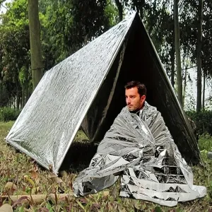 Waterproof Reflective Emergency Blanket for Outdoor Survival and Rescue