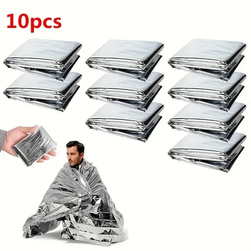 Waterproof Reflective Emergency Blanket for Outdoor Survival and Rescue