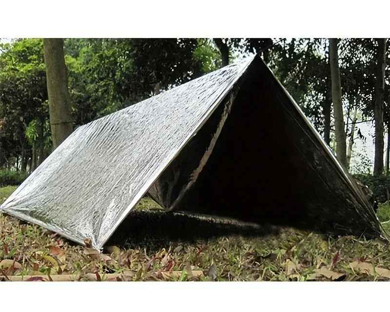 Waterproof Reflective Emergency Blanket for Outdoor Survival and Rescue