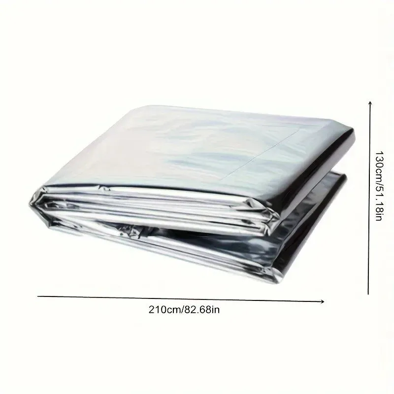 Waterproof Reflective Emergency Blanket for Outdoor Survival and Rescue