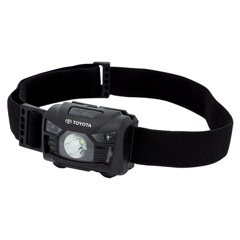 Wave Sensor LED Rechargeable Headlight TOY12278BLK