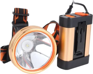 Wearable Hat Light Headlamp Super Bright 1800mAh Lithium Battery Lamp, Multifunctional Rechargeable Headlight for Outdoor Work Camping