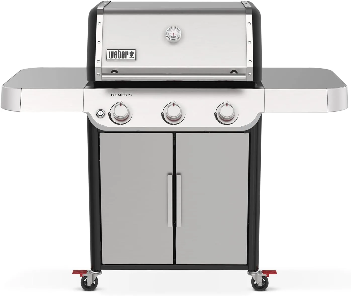 Weber Genesis S-315 Liquid Propane Gas Grill, Stainless Steel