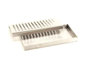Wilbur Curtis Metal Drip Tray, 8” - Stainless Steel Food Service and Restaurant Drip Tray - DT-08 (Each)