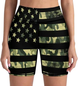Women's High Waist Bike Shorts for Workout Sports Athletic Running Hiking Biker Yoga Gym