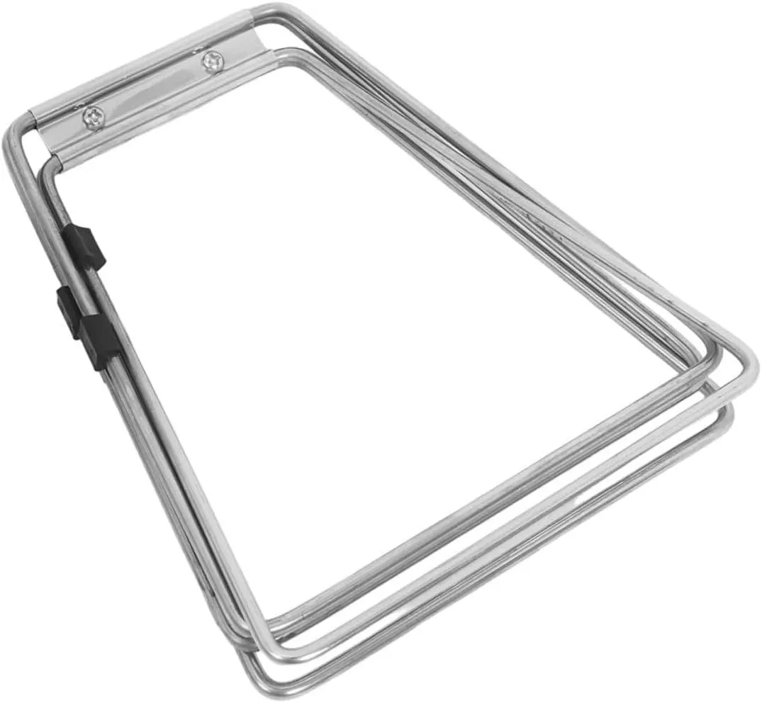 YARNOW Heavy Duty Waterproof Tarp Camping Rack Outdoor Portable Stand Stainless Steel Storage Rack for Cooler Picnic Hiking