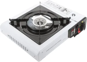 YARNOW Portable Gas Stove Flame Lightweight Outdoor Burner for Camping BBQ and Hiking Convenient Multi-Function Stove for Indoor and Outdoor