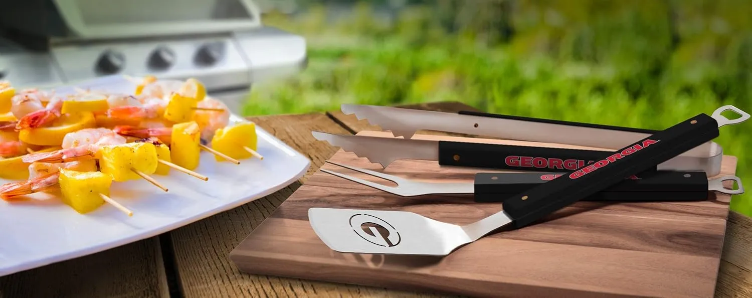 YouTheFan NCAA Spirit Series 3pc BBQ Set