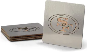 YouTheFan NFL San Francisco 49ers Boasters, One Size, Stainless Steel