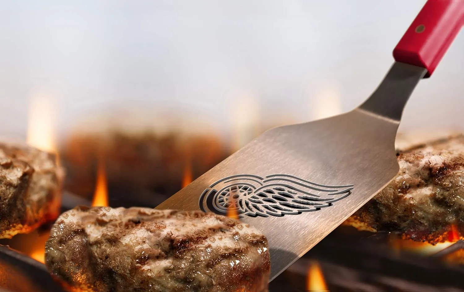 YouTheFan NHL Spirit Series Sportula Stainless Steel Grilling Spatula