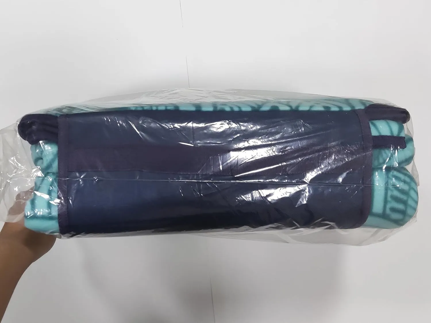 ZOMAKE Picnic Blanket - Waterproof, Foldable, Sandproof - 79"x79" Concert, Beach, Yard, Outdoor Grass Blanket - Large (Peacock Blue)